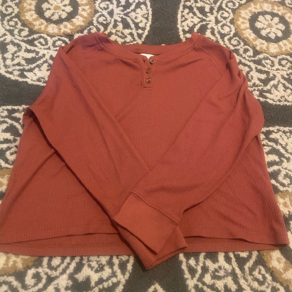 The Commons Burnt Orange Sweater